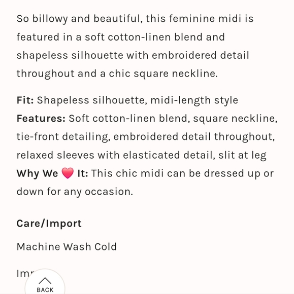 Free People Emory Embroidered MIDI Dress - Picture 15 of 15